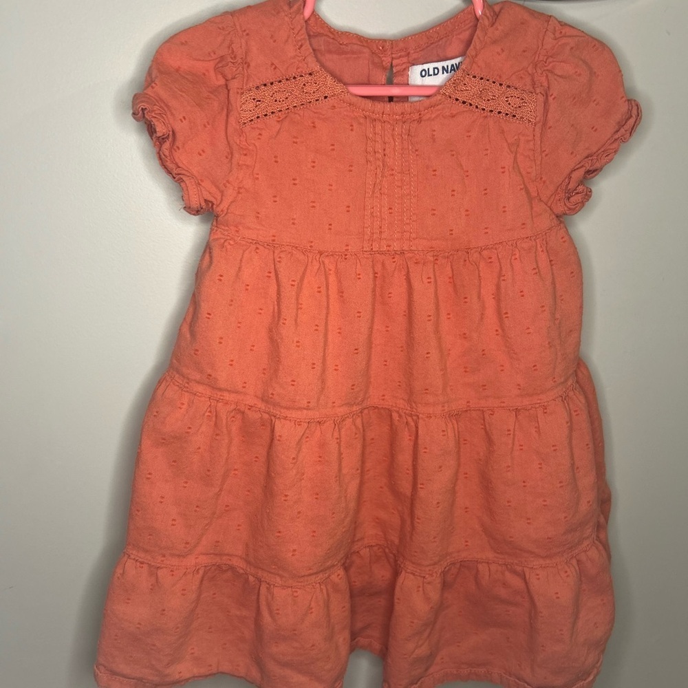 Old Navy Coral Kids Dress